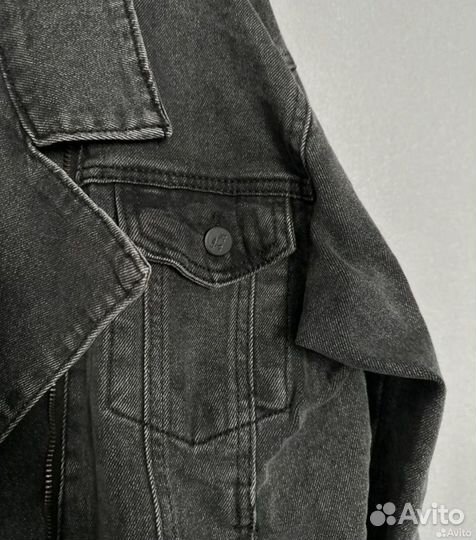 Джинсовая куртка женская оверсайз