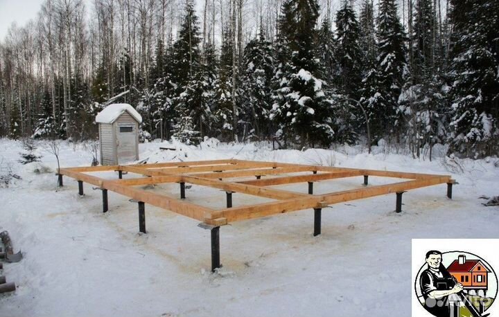 Винтовые сваи под ключ. Свайно винтовой фундамент