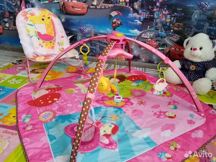 Развивающий коврик tiny love моя принцесса