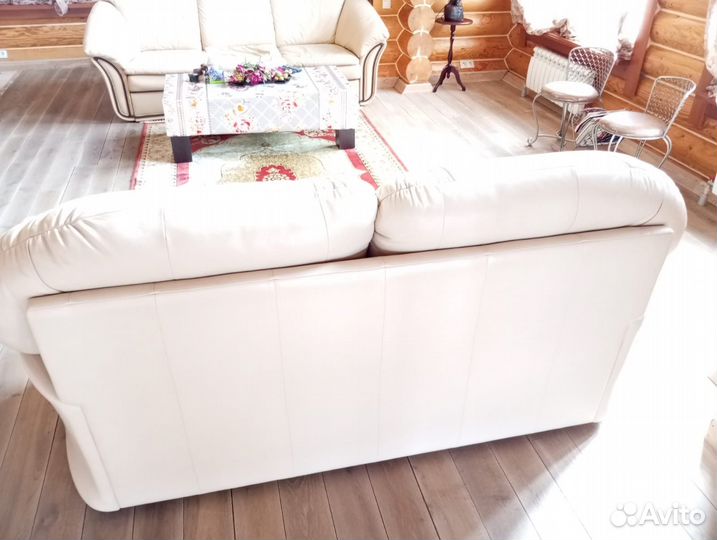 Кожаный диван Британика Новый