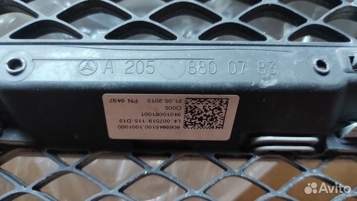 Решетка радиатора mercedes w205