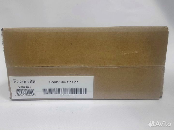 Звуковая карта Focusrite Scarlett 4i4 4th Gen