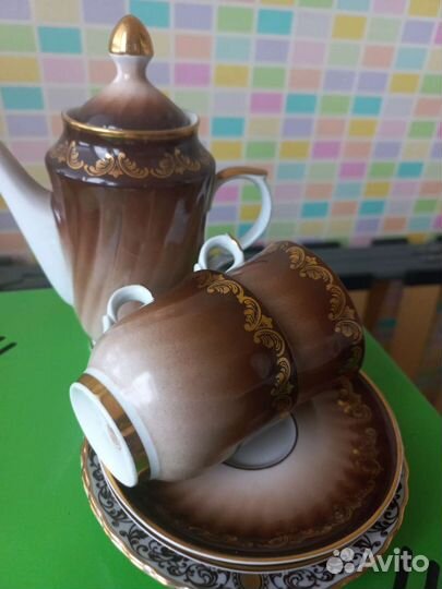 Кофейный сервиз СССР рига