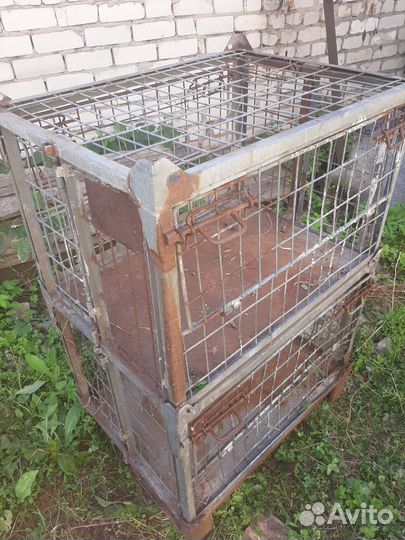 Клетка две секции