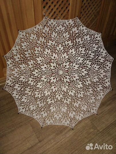 Вязаный крючком летний зонт