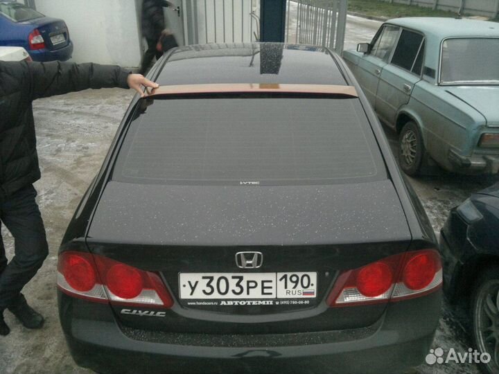 Козырек заднего стекла Honda civic 4d под покраску