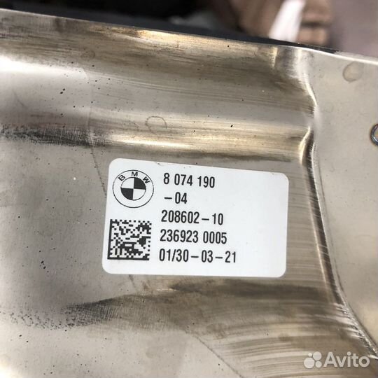 Накладки на выхлопную трубу BMW