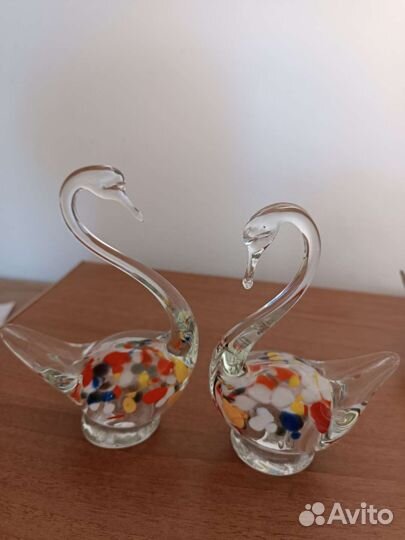 Лебеди хрустальные