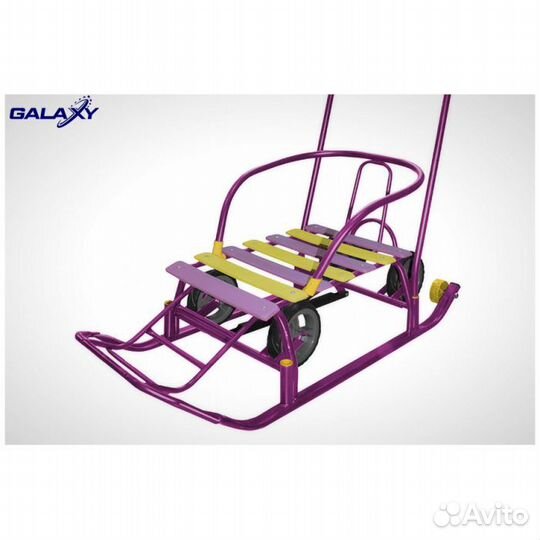 Детские санки с колесами