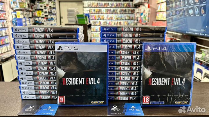 Resident evil 4 Remake PS4, PS 5 русская