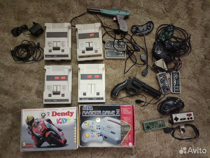 Dendy Steepler рабочие и на запчасти, платки