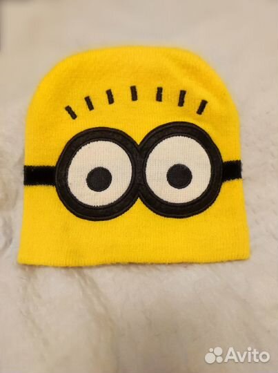 Шапка детская демисезонная миньон