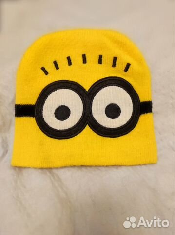 Шапка детская демисезонная миньон