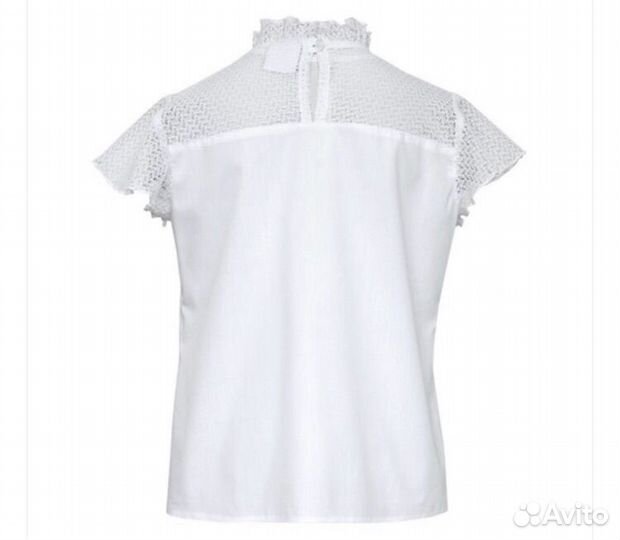 Блузка белая школьная