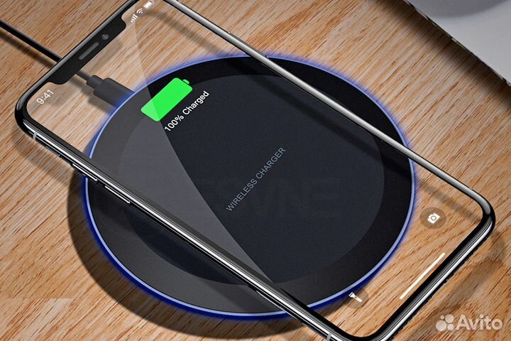 Беспроводное зарядное Qi 10 Вт