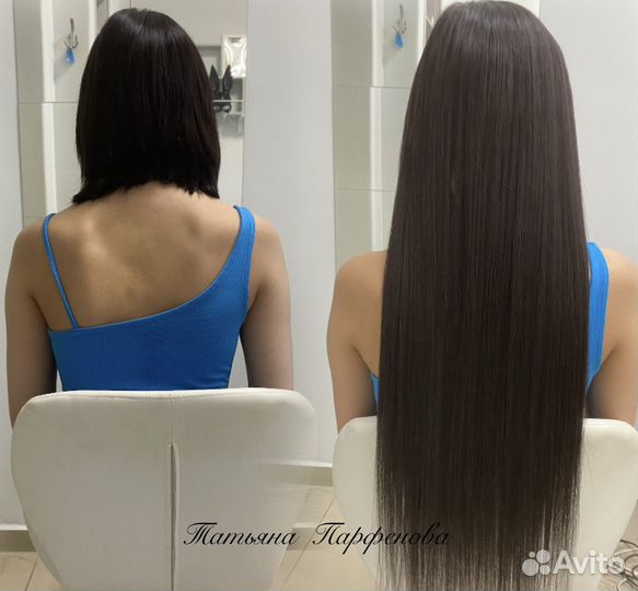 Наращивание био и натуральных волос