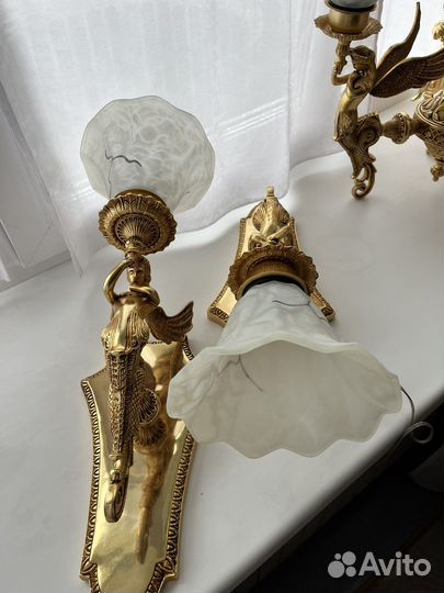 Настенные бра бронза