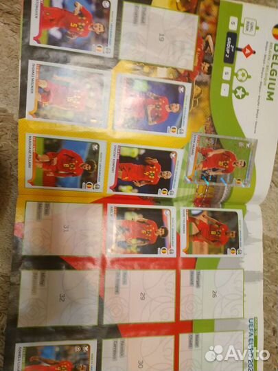 Альбом для наклеек panini Road to uefa euro 2020