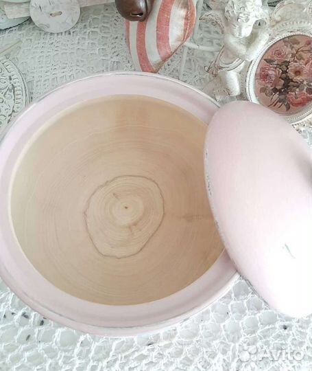 Конфетница, новая, дерево, ручная работа