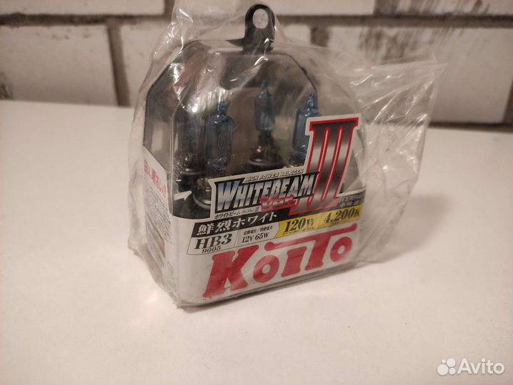 Лампочки галогенные koito