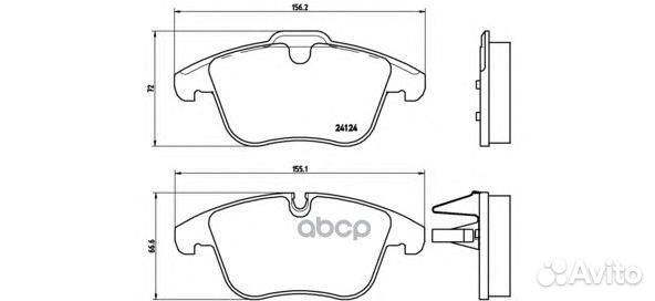 Колодки тормозные дисковые передн, jaguar: S-TY