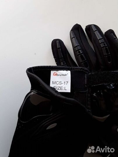 Мото перчатки новые размер L