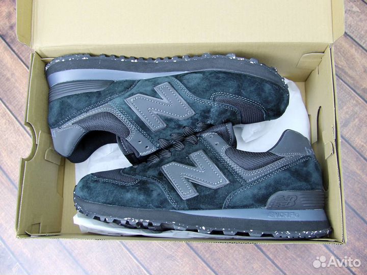 Кроссовки New balance 574 Чорний