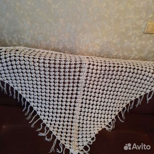 Платок шаль ручная работа