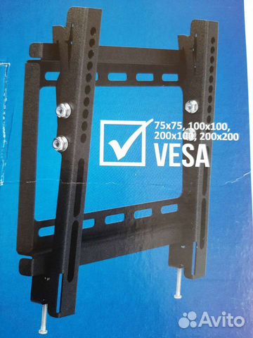 Крепеж с наклоном на стену для тв