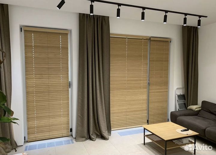 Деревянные жалюзи под ключ