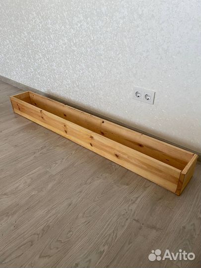 Деевянный ящик для цветов или декора