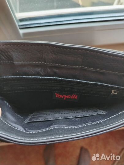 Сумка натуральная кожа Италия. Tonelli