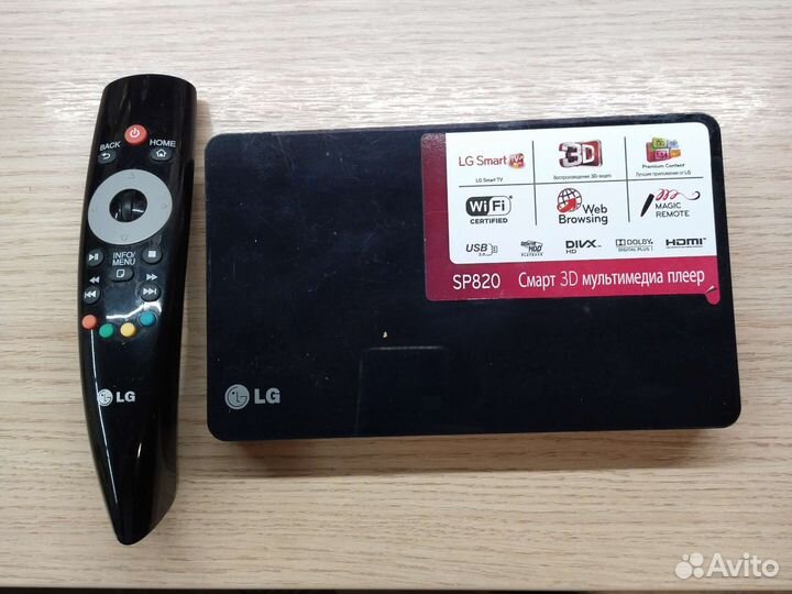 LG SP 820 мультимедиа плеер