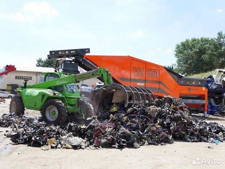 Шредер двухвальный