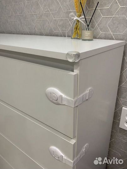 Блокиратор 10шт/ ограничитель для мебели