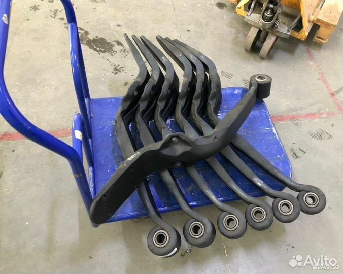 Рессора однолистовая гнутая на полуприцеп Тонар