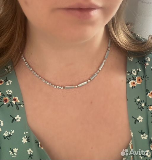 Чокер из перламутра