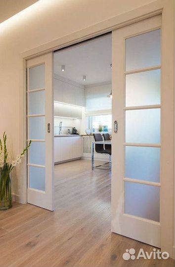 Каскадные перегородки Раздвижные двери