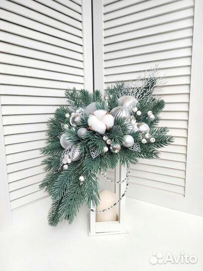 Новогодняя композиция декор