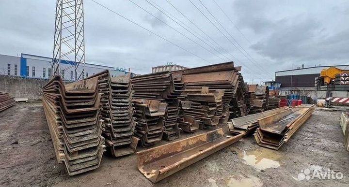 Шпунт Ларсена / аренда погружение шпунта