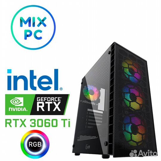 Компьютер i5 10400F + RTX3060Ti