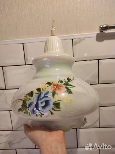 Плафоны для люстры бу на дачу