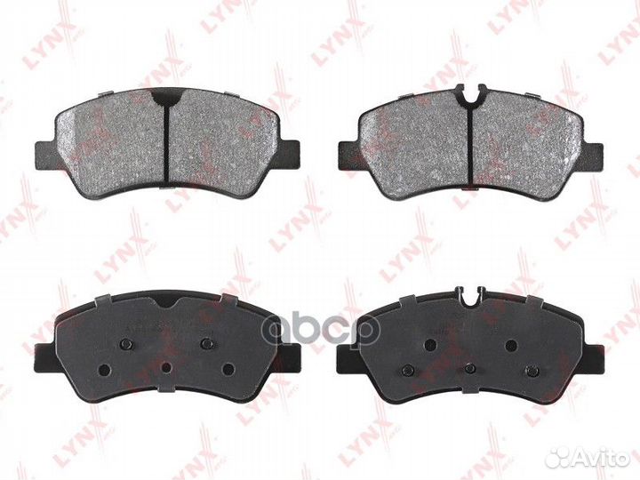 Колодки тормозные дисковые зад BD3041 lynxauto