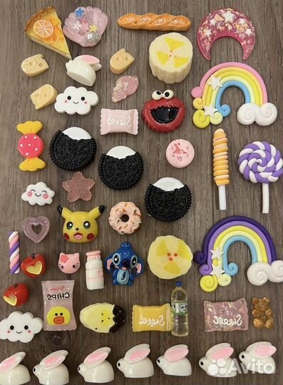 Шармы для слайма (посыпки/ снег)