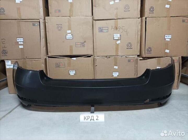 Бампер задний Skoda Octavia 3 A7 2017