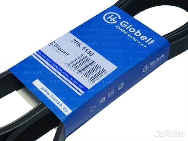 Ремень поликлиновой nissan 7PK1140