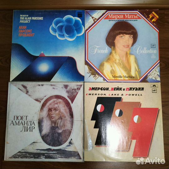 Пластинки, иностранные исполнители