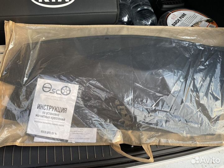 Каркасные шторки kia sportage 4