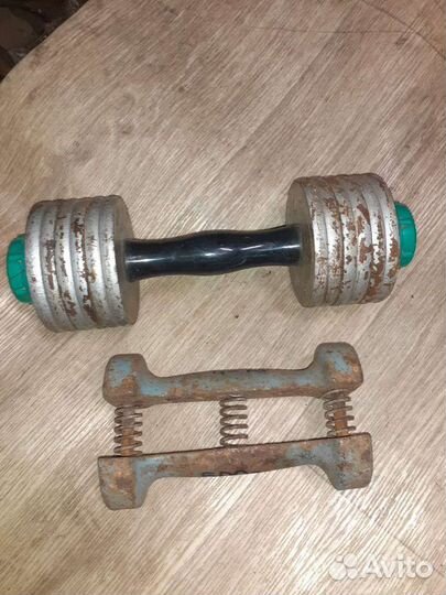 Гантели разборные СССР