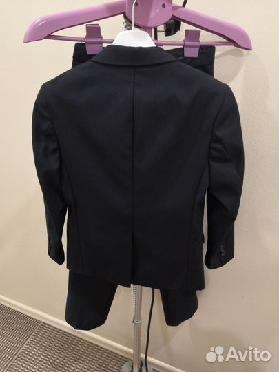 Костюм классический синий рост 134